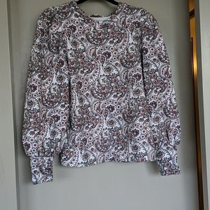 Loft sweatshirt with shoulder detail